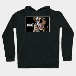 Sidney Phone Scream Movie Comic Adaption Panel Art Hoodie